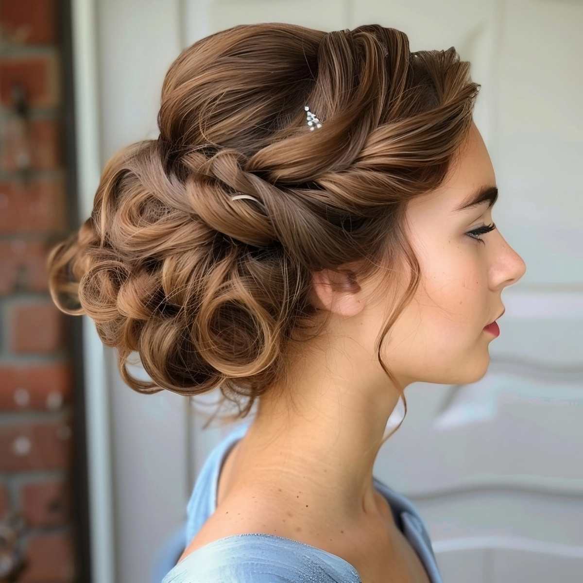 Stunning Romantic Updo for Special Events