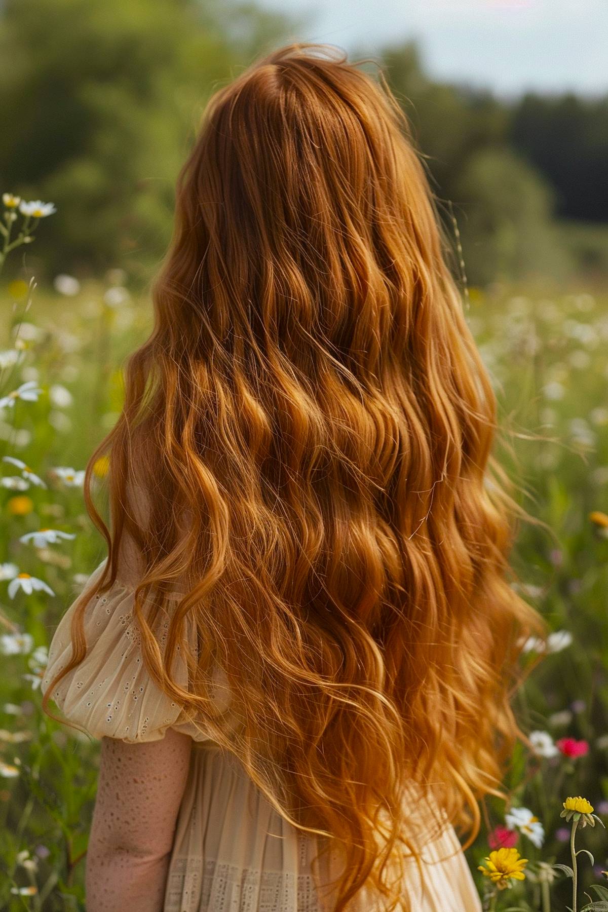 enchanting dreamflow waves hairstyle for long hair