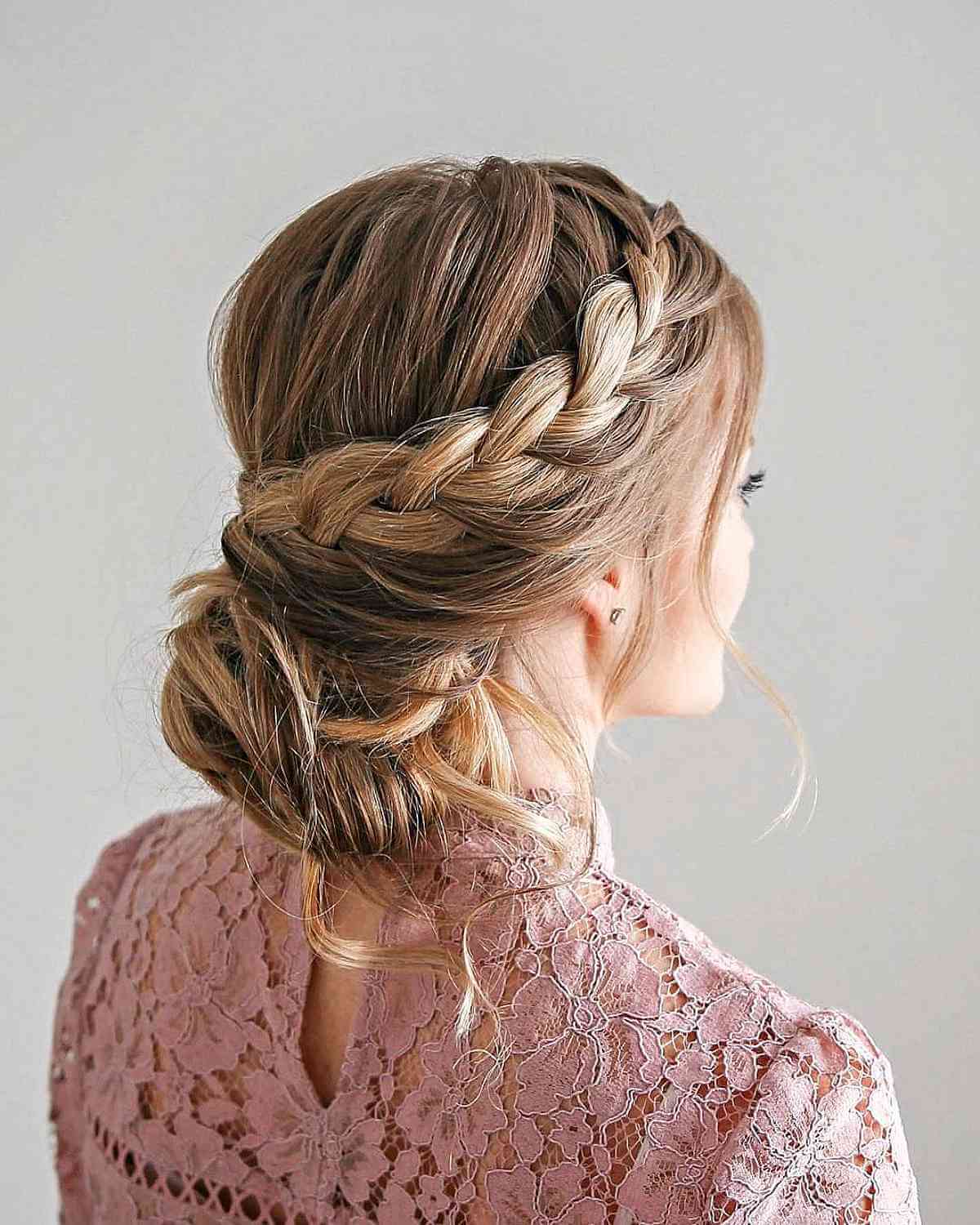 Enchanting Princess-Themed Braided Updo