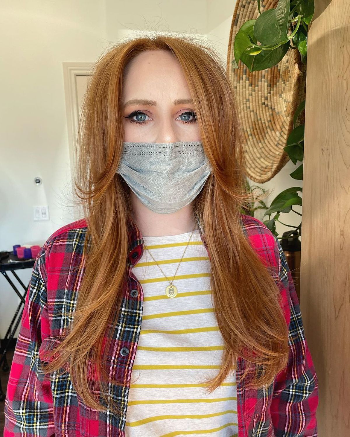 Enhanced Long Layered Face-Framing Haircut