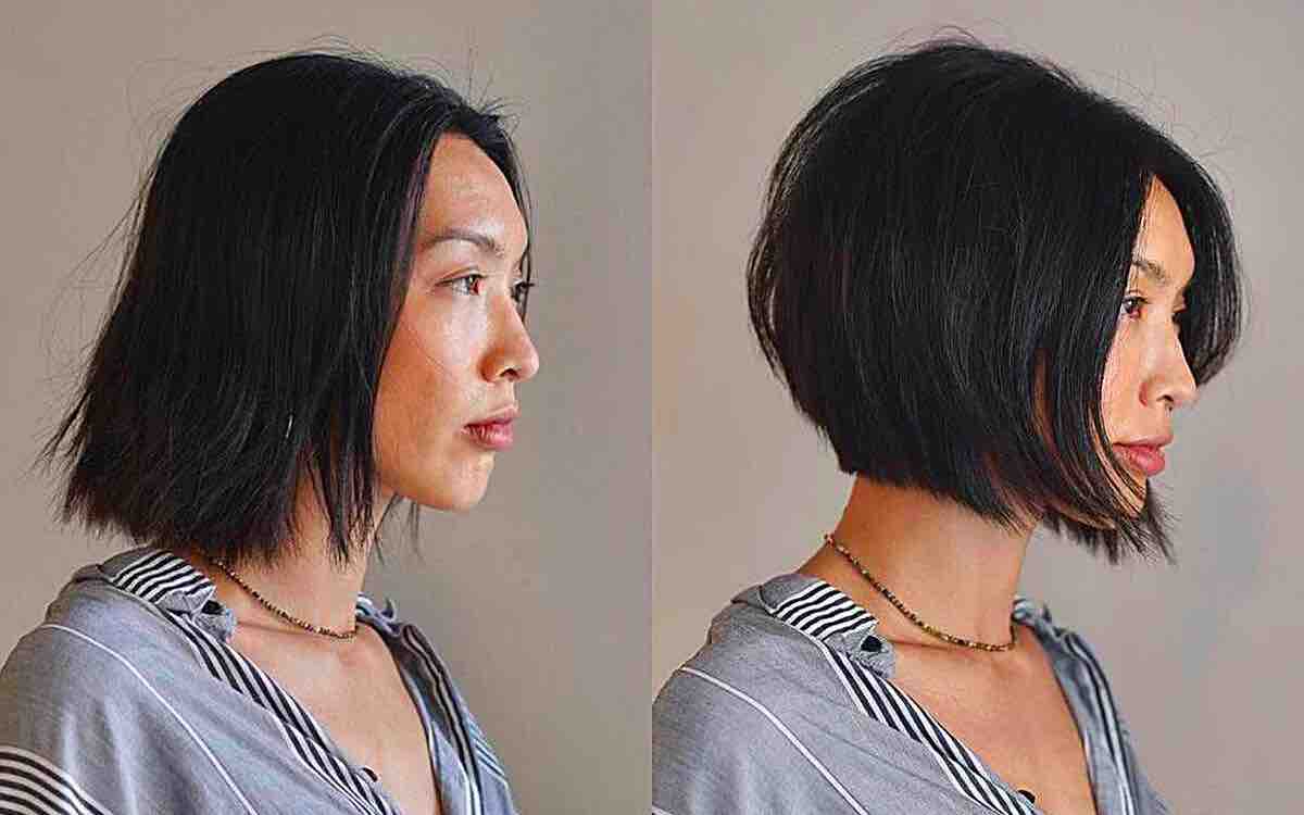 Short hair length for fine hair