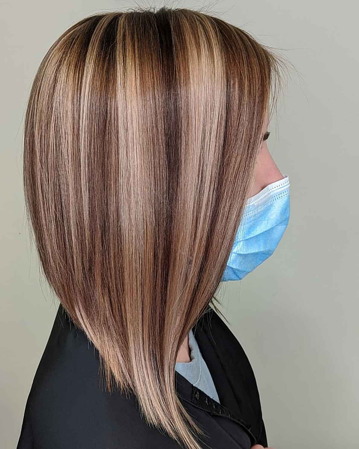 Exploring Highlights and Lowlights on Straight Hair