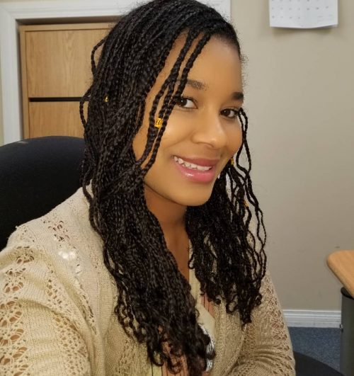 Flexible wavy micro braids