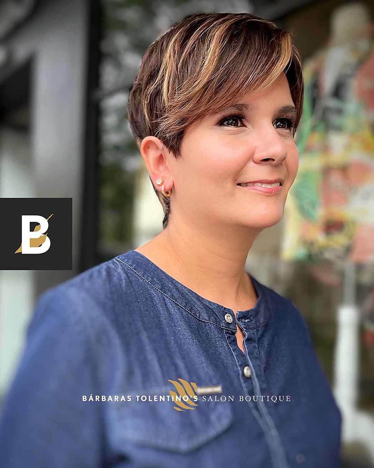 Fringed Highlighted Pixie