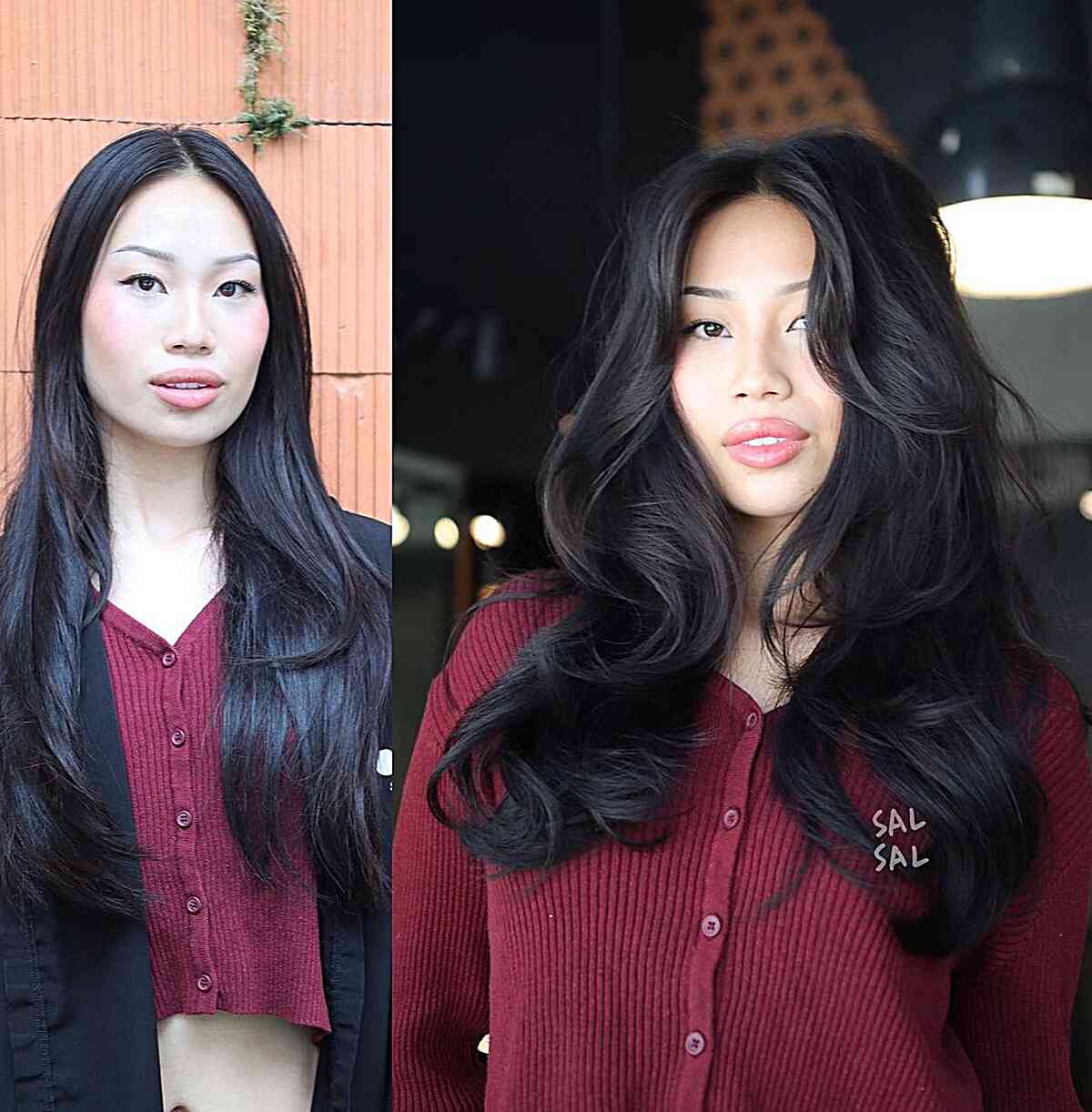 Fuller-Looking Fine Straight Hair for women with long hair