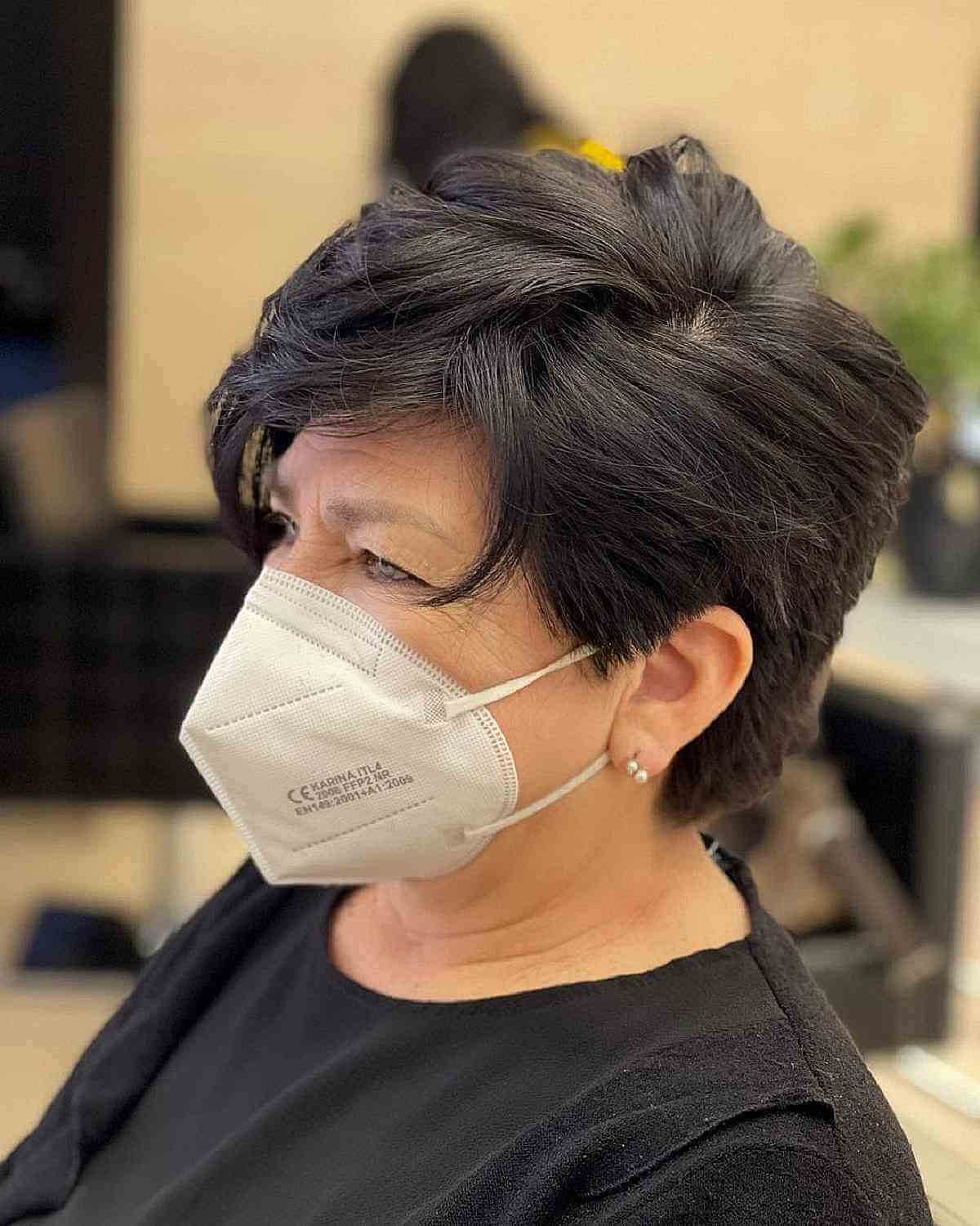 Gentle Pixie Crop for Women with Fat Faces