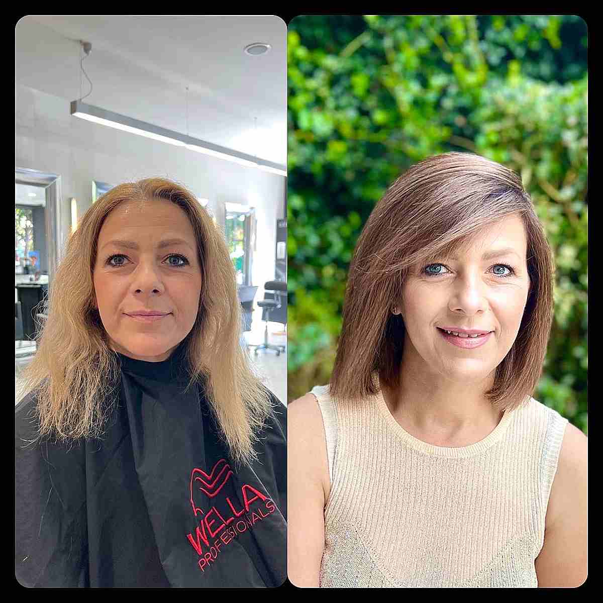 Gentle Side-Swept Long Bob Cut for Thin Hair