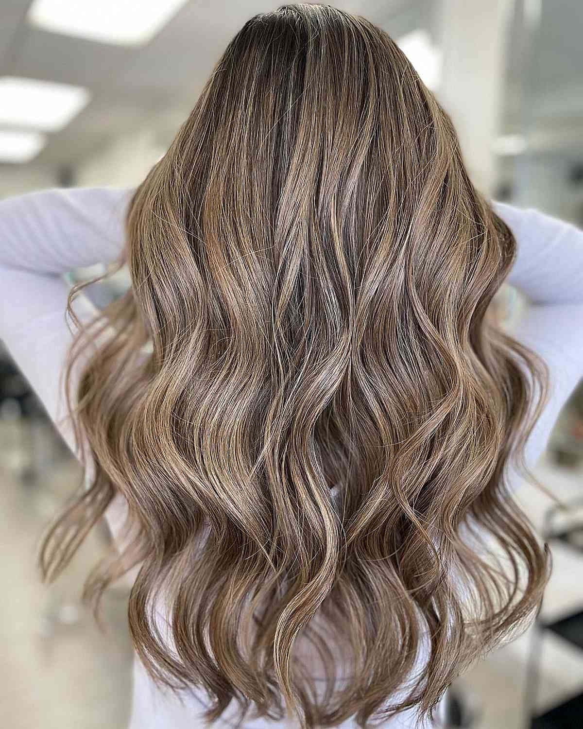 Summer Gentle Waves on Extended U-Cut Hair