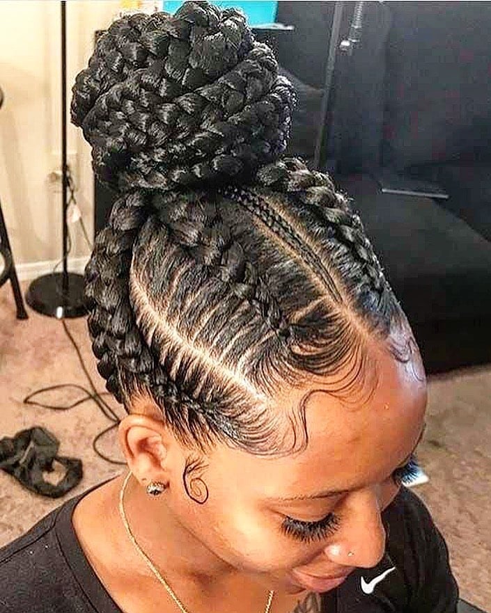 Ghana updo hairstyle