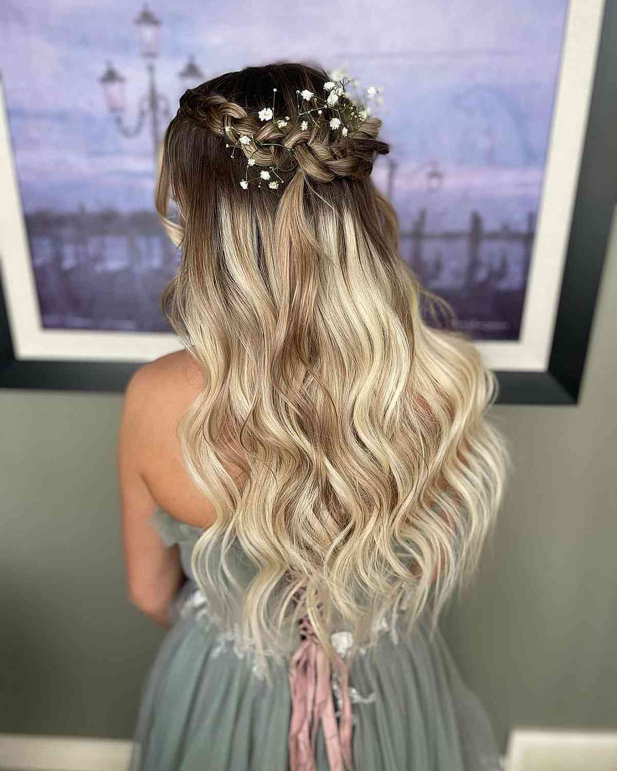 Half Updo Inspired by Princesses