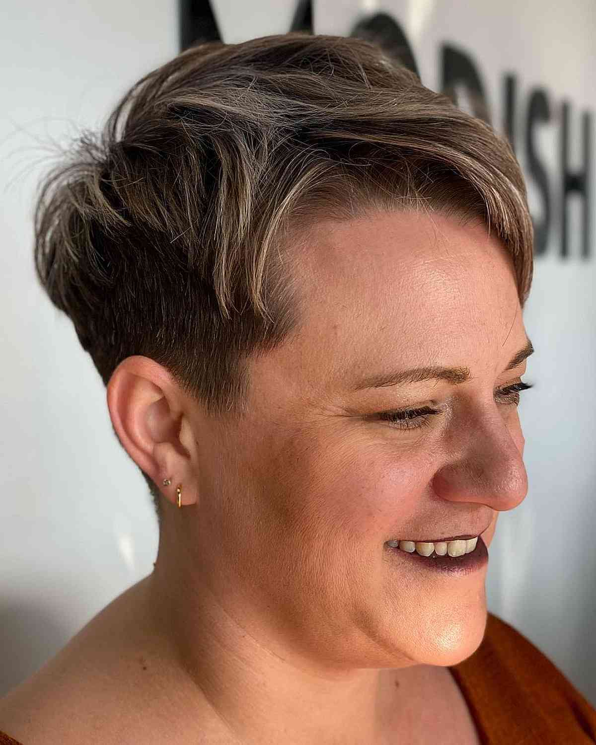 Highlighted Undercut Pixie