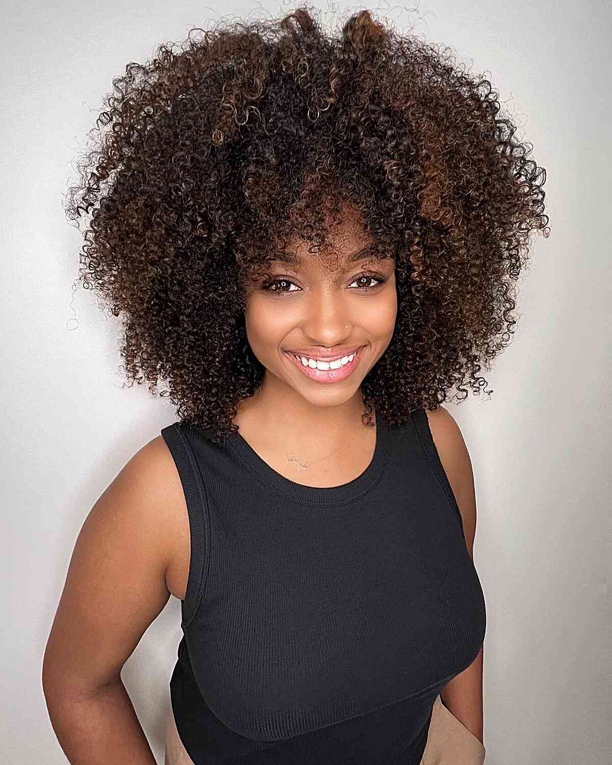 Natural Ideal Coils and Curls for black ladies