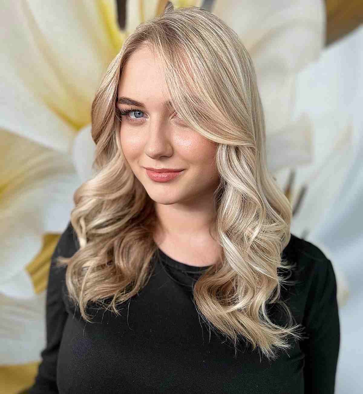 Ideal Curls for Mid-Length Hair