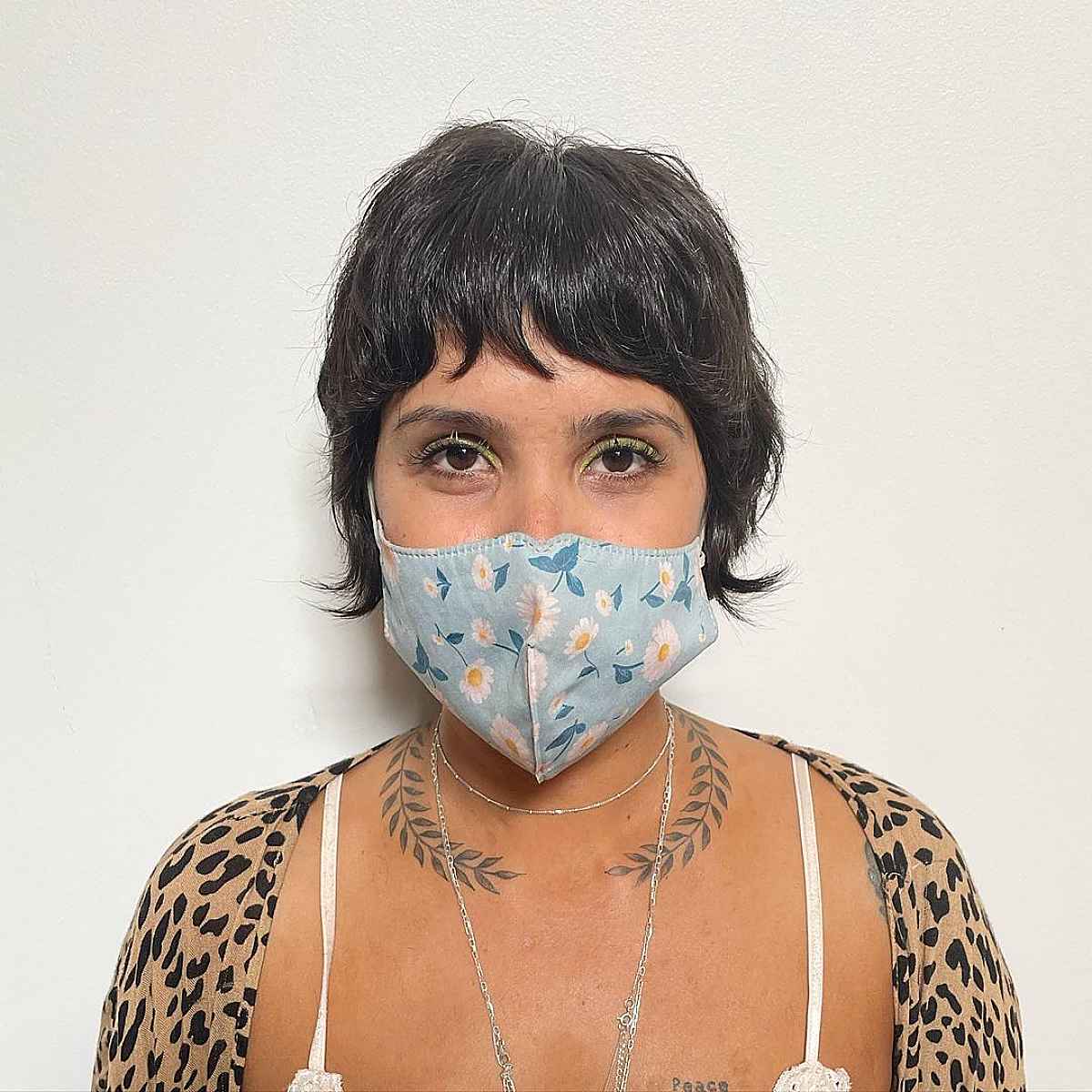 Jaw-Length Choppy Shag Hairstyle