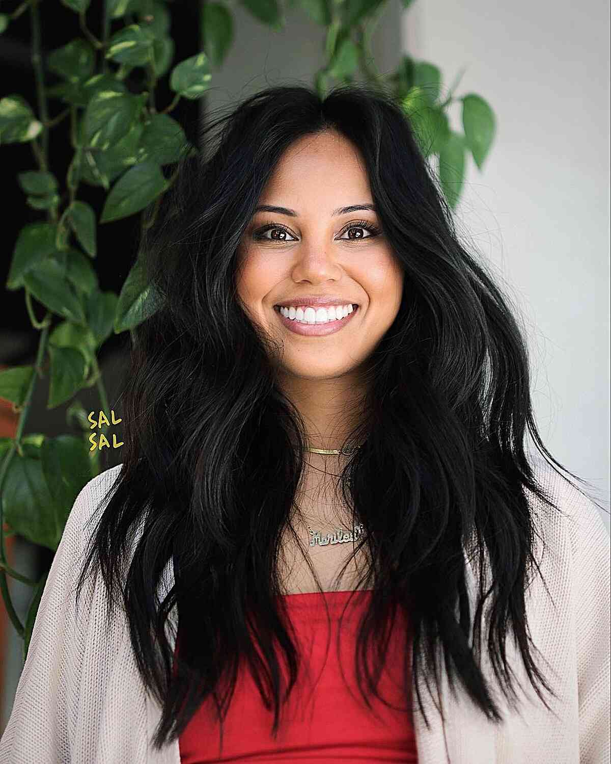 Layering Techniques for Long Dense Hair