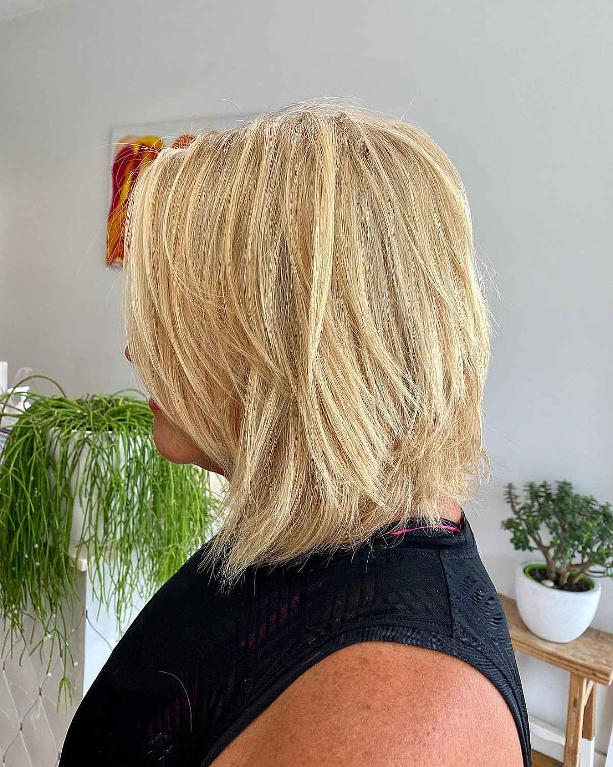 Layers for Collarbone-Length Hair