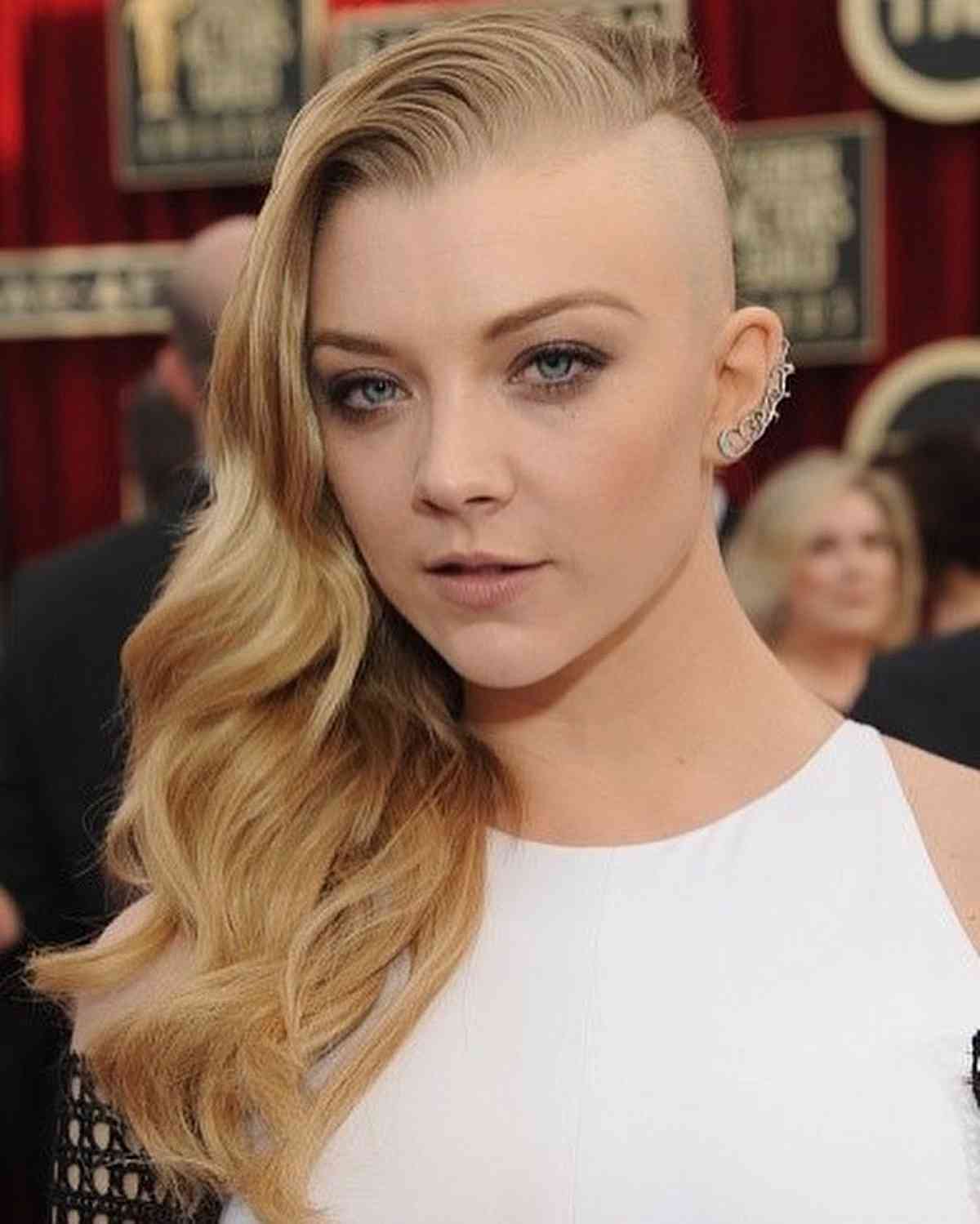 Long Hair Featuring One Shaved Side