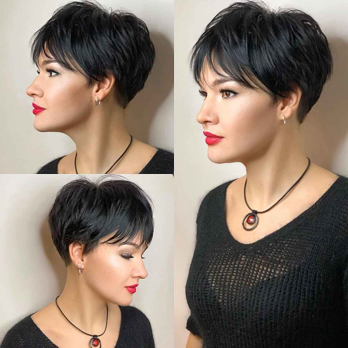 Longer Pixie with Textured Bangs