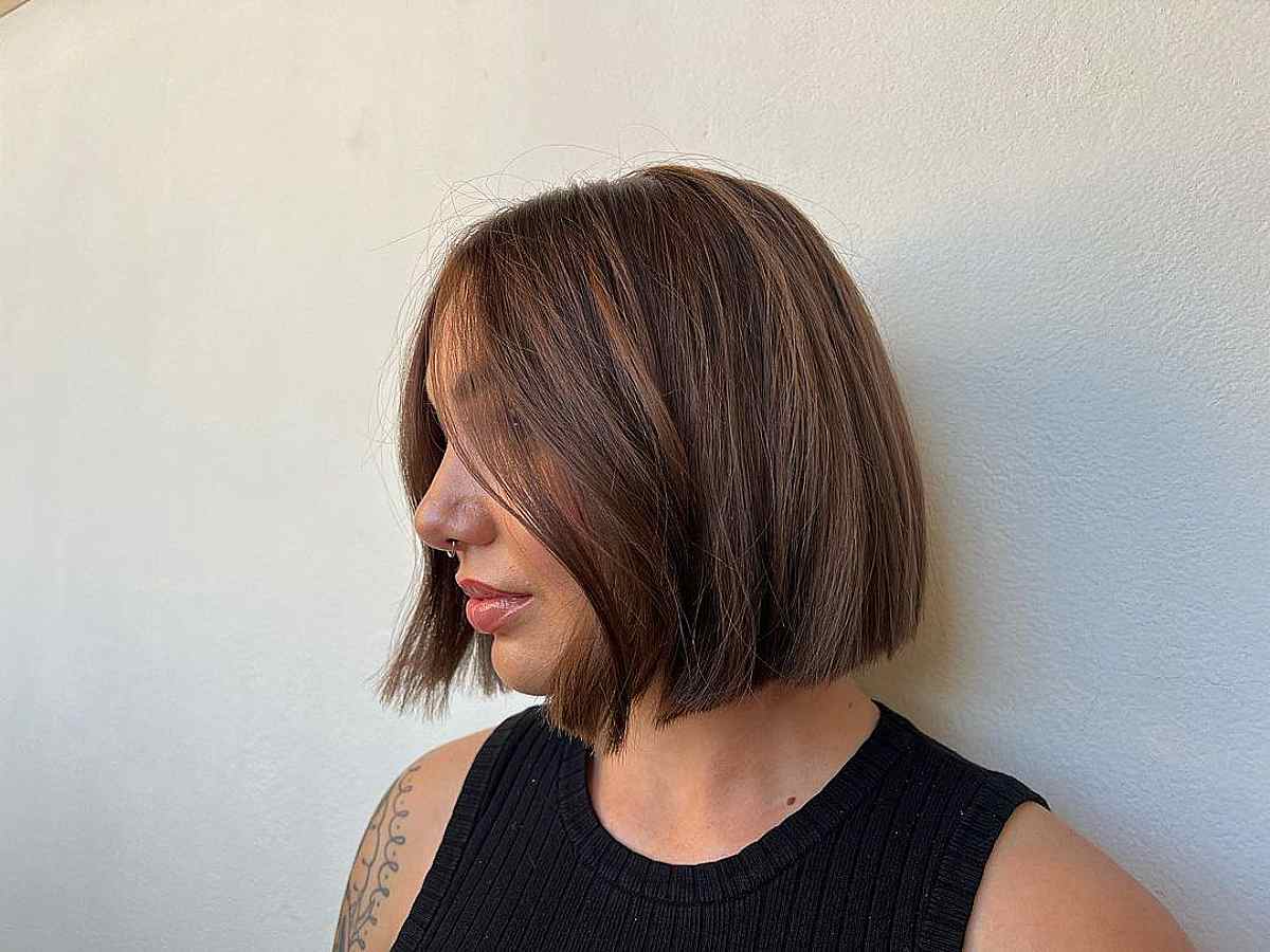 Luxurious Chocolate Bob