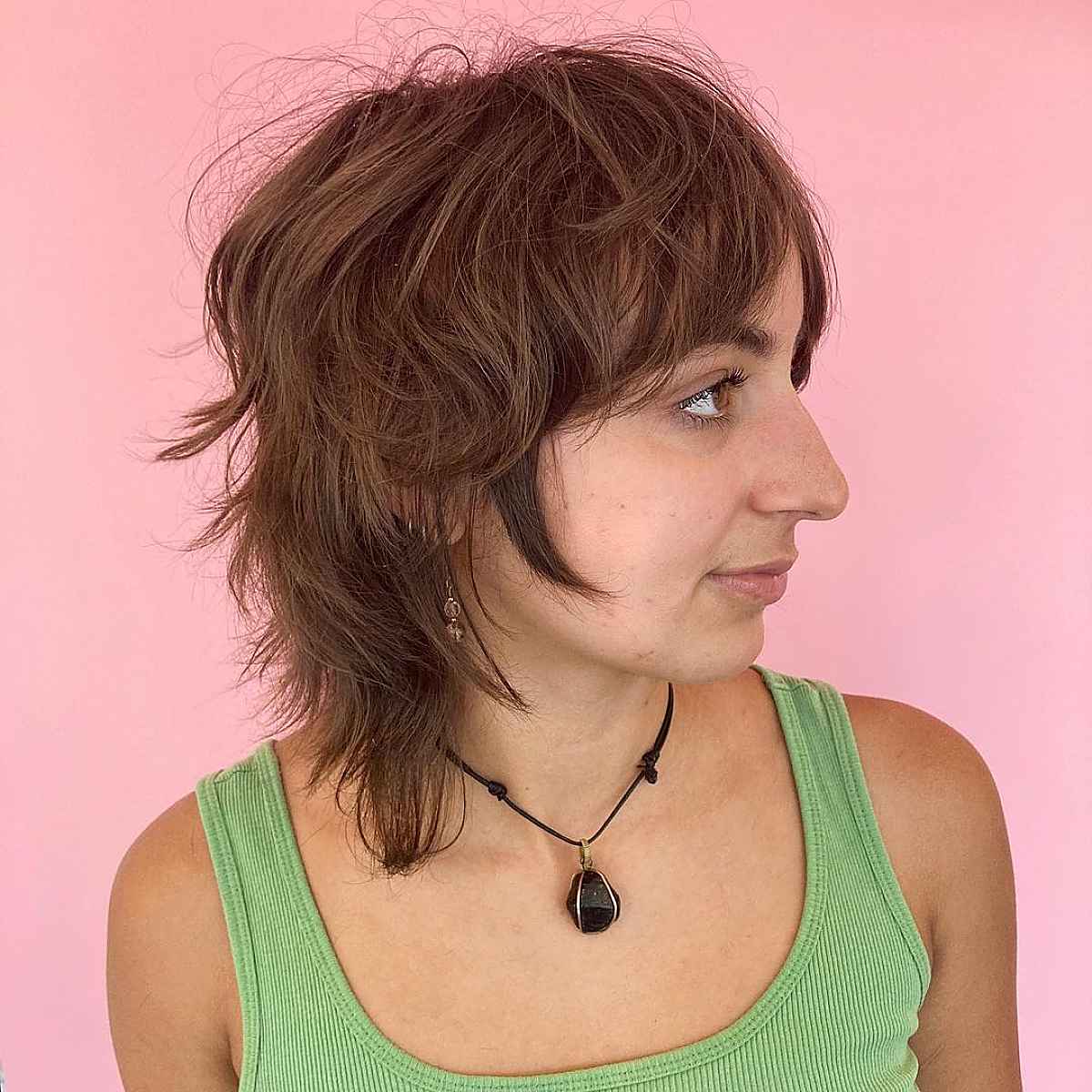 Medium-Length Wolf Haircut