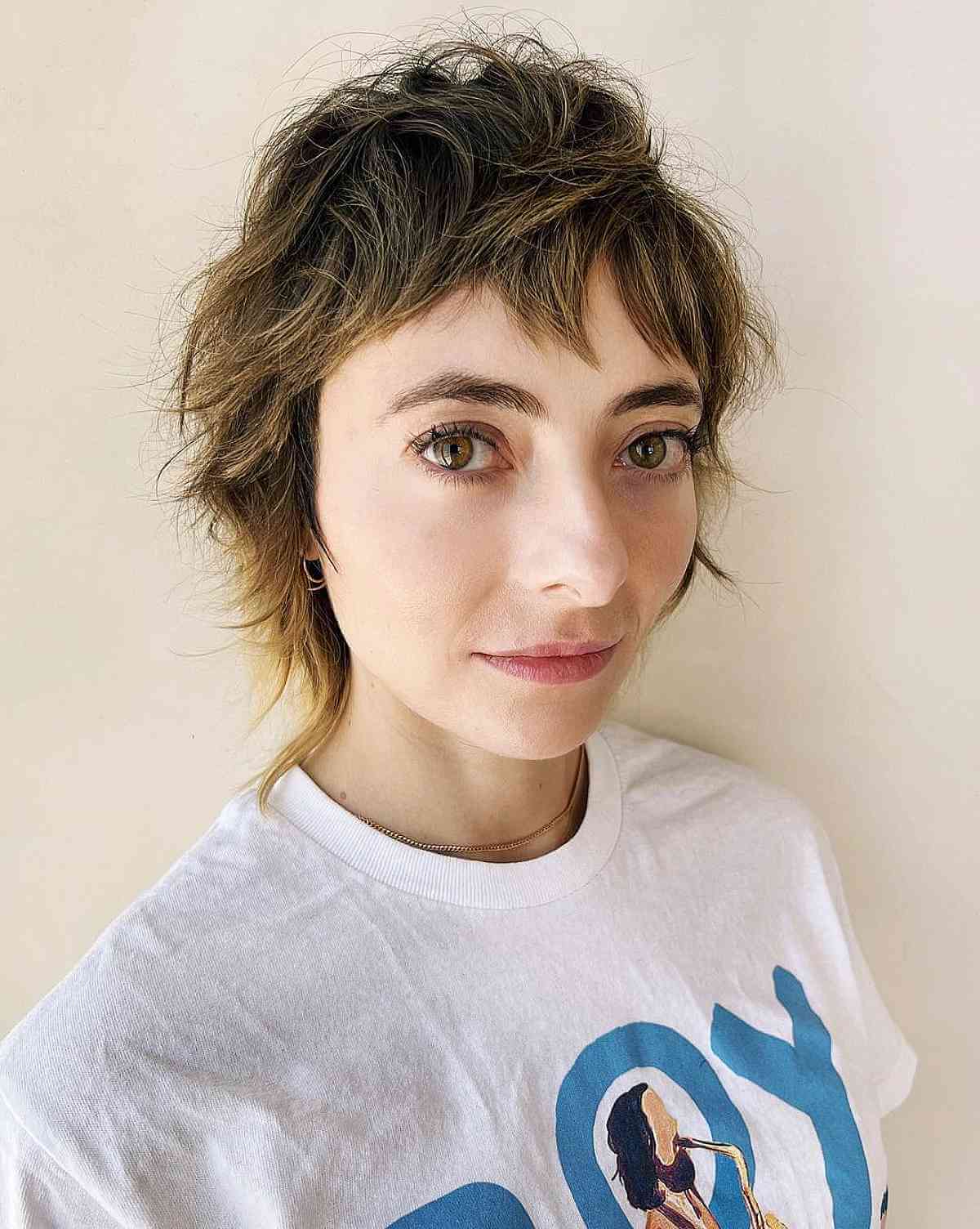 Stylish Wolf Cut Mixie Haircut