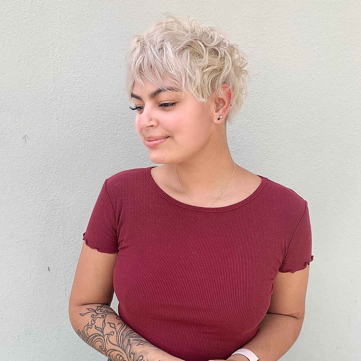 Messy Shag Pixie Hairstyle