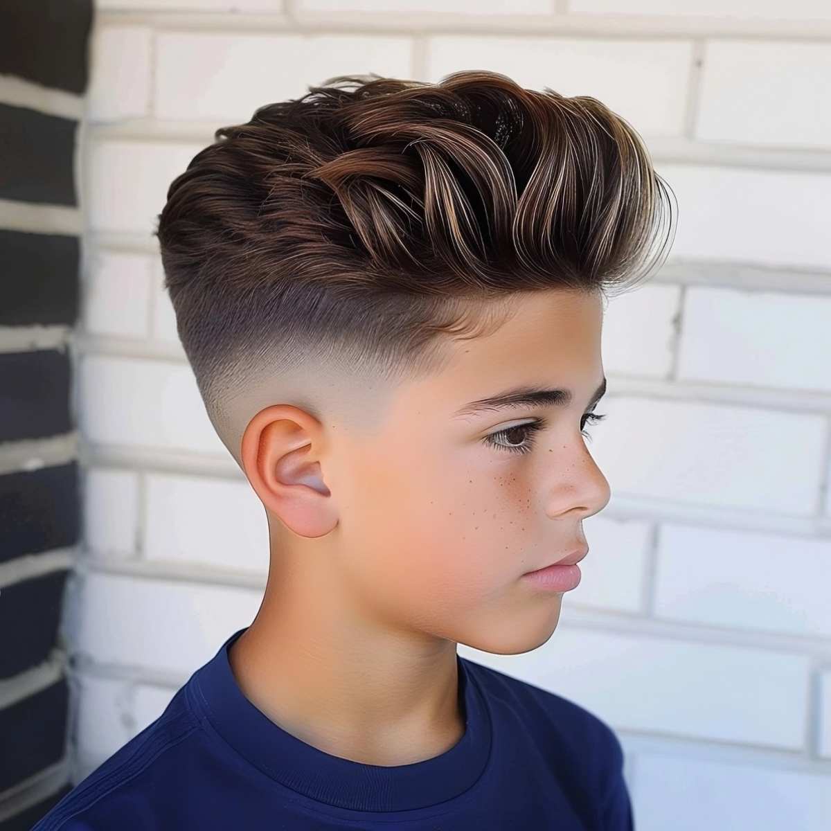 modern pompadour