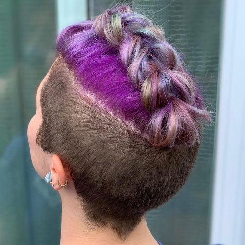 mohawk braid for Short Hair