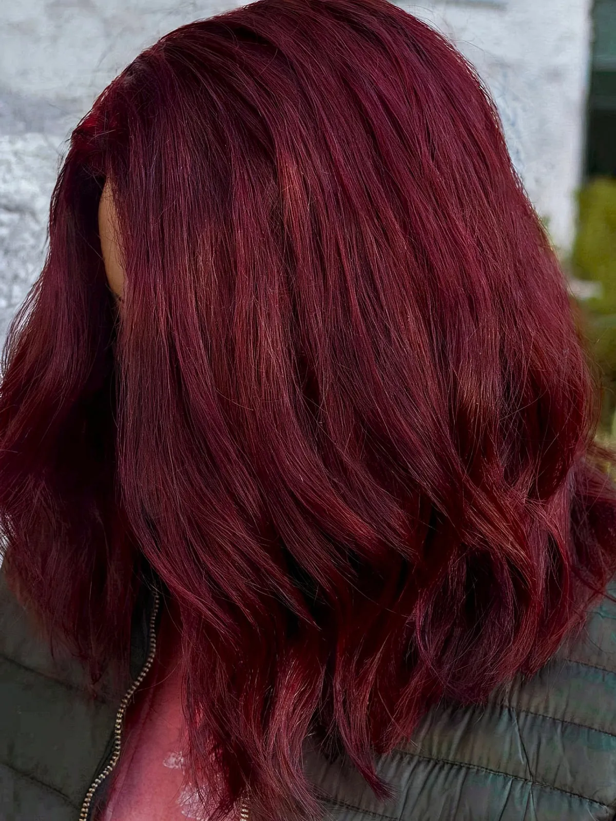 Mulled Wine Hair Color for Winter