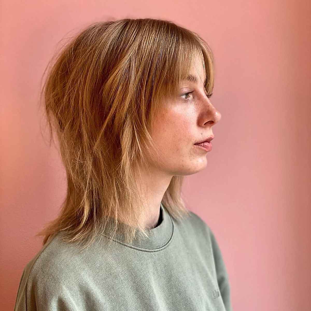 Mullet Wolf Style for Straight Hair