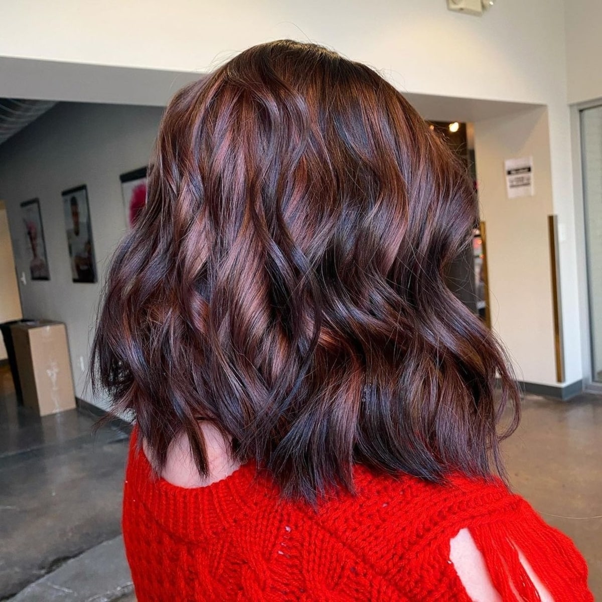 Multifaceted Caramel brown and auburn fusion