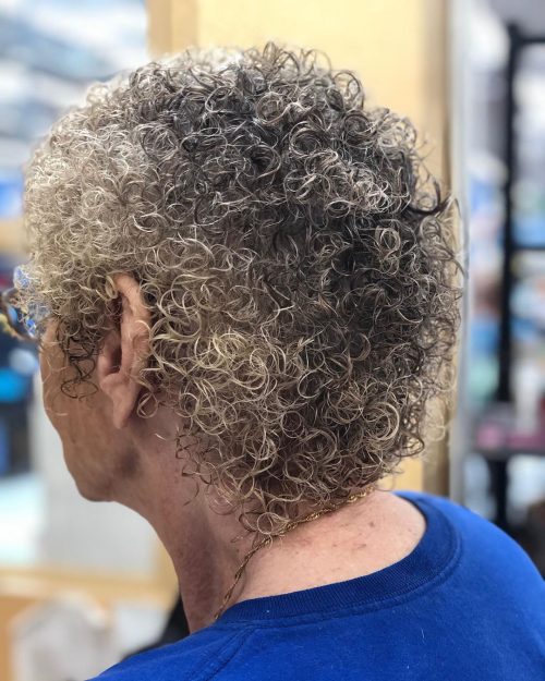 Perm Hairstyles for Older Adults