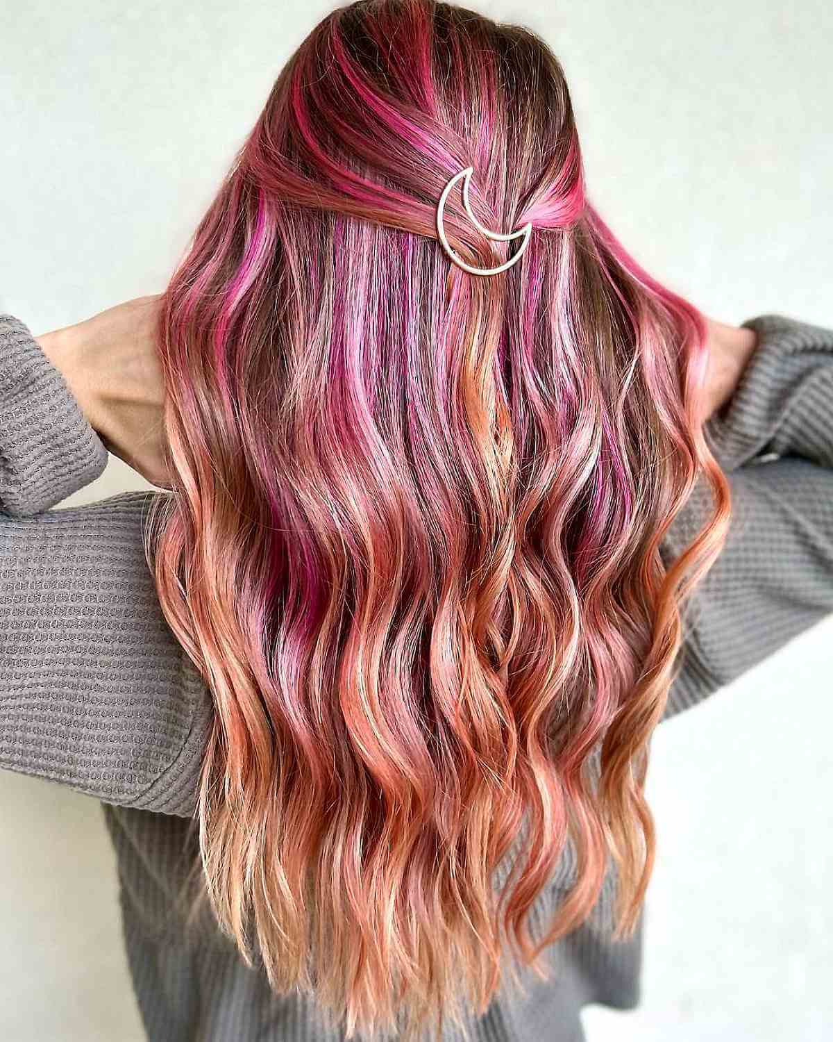 Color Ideas for Pink and Orange Waves Inspired by Sunsets