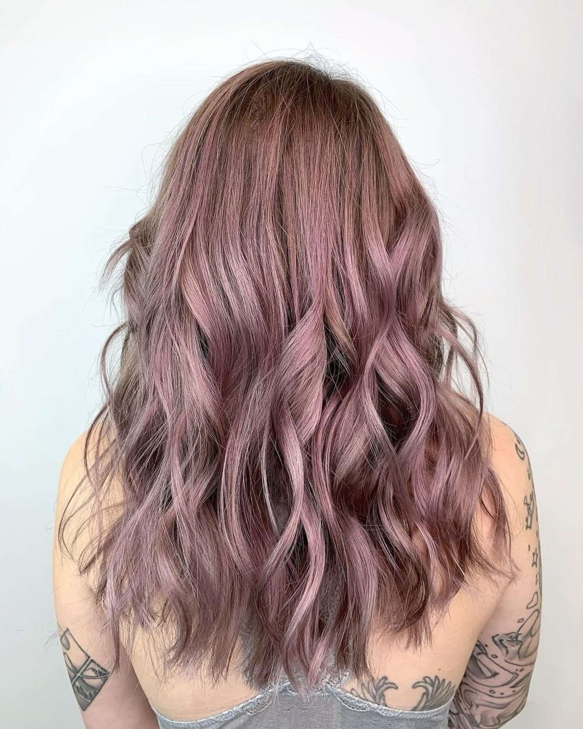 Plum rose shade