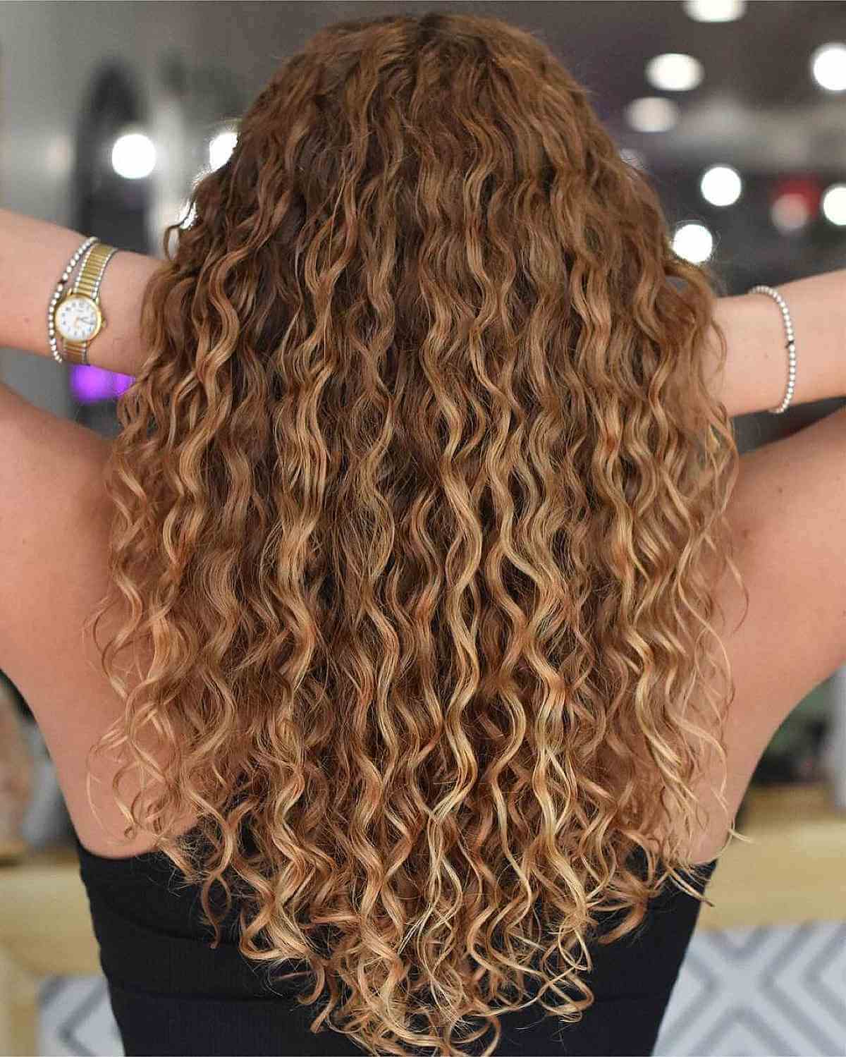 Radiant Copper Long Ringlets