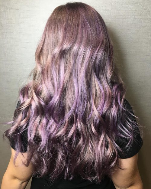 Radiant Purple Metallic Highlights