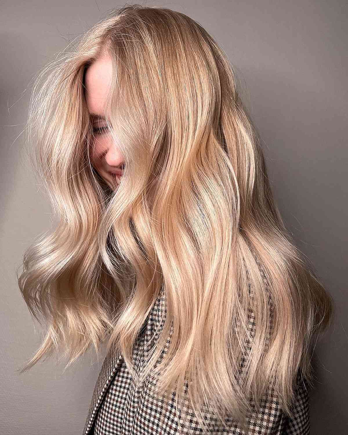 Radiant Warm Golden Blonde Locks