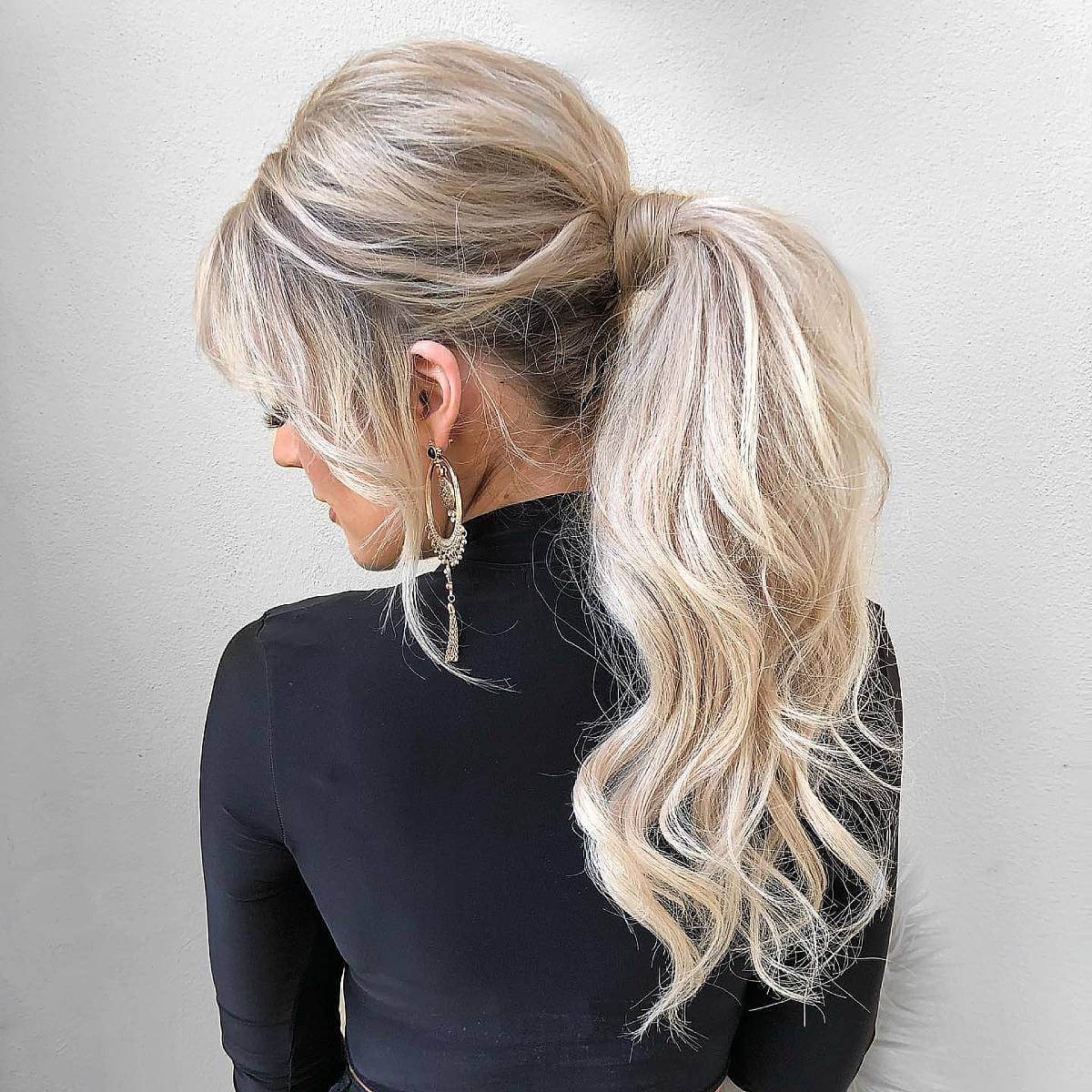 Relaxed Tousled Ponytail Ideas