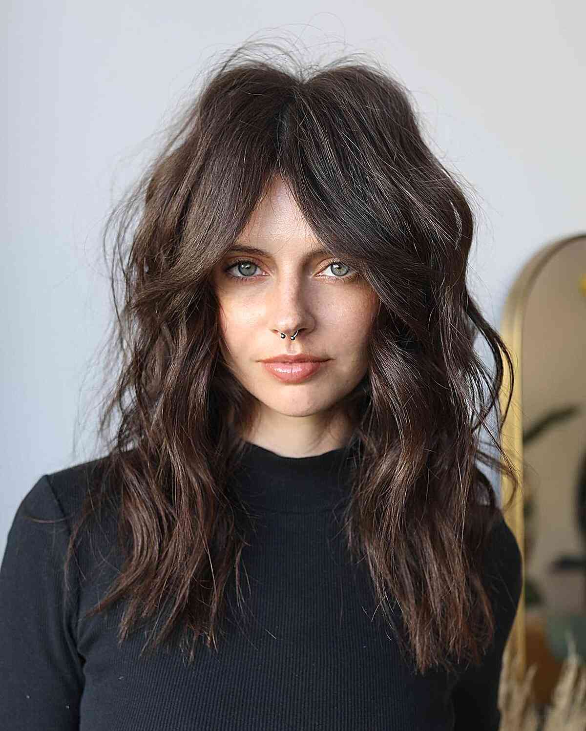 Revamped Shag with Curtain Fringe