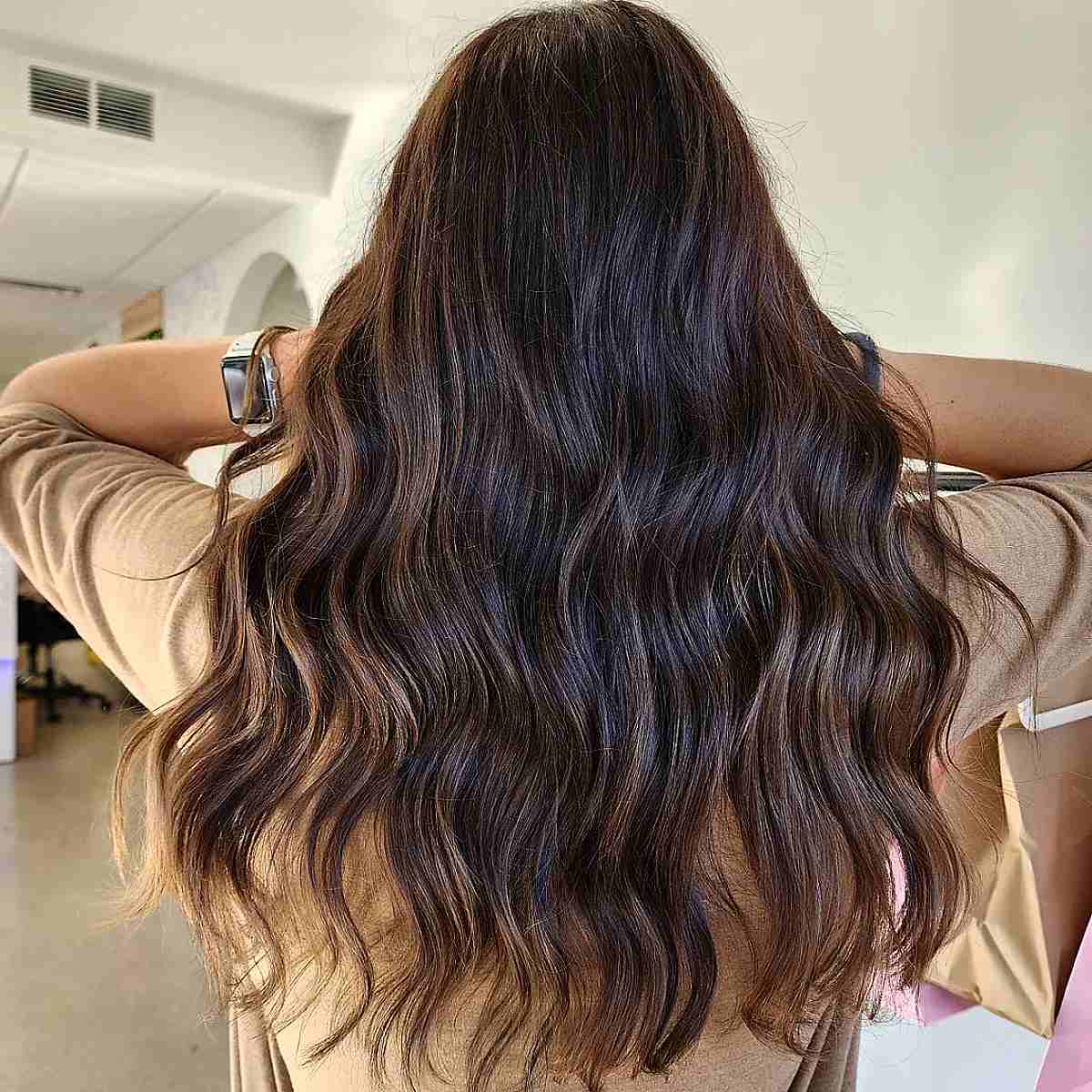 Rich Brunette with Extended Layers