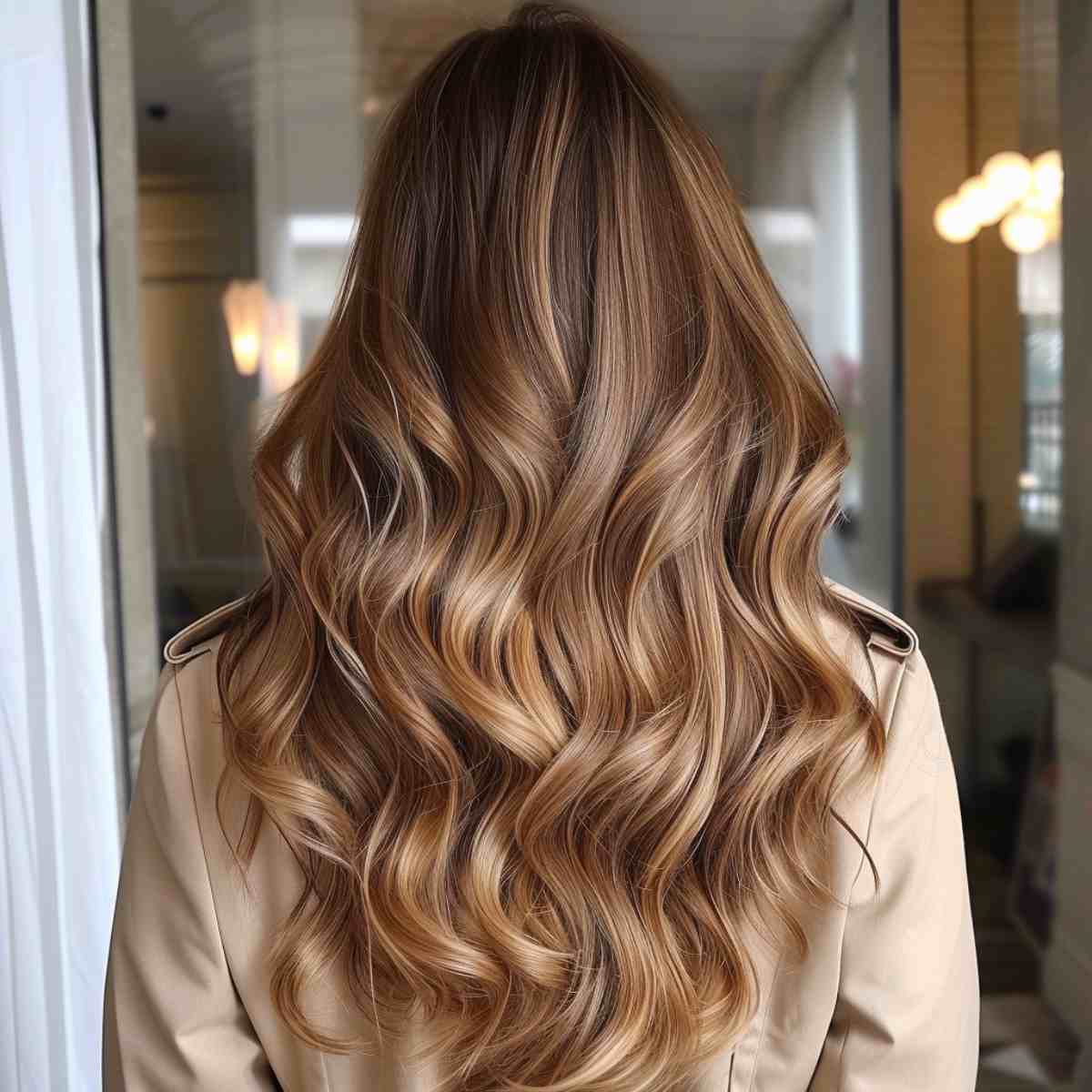 Rich Buttery Blonde Hair with Dark Lowlights