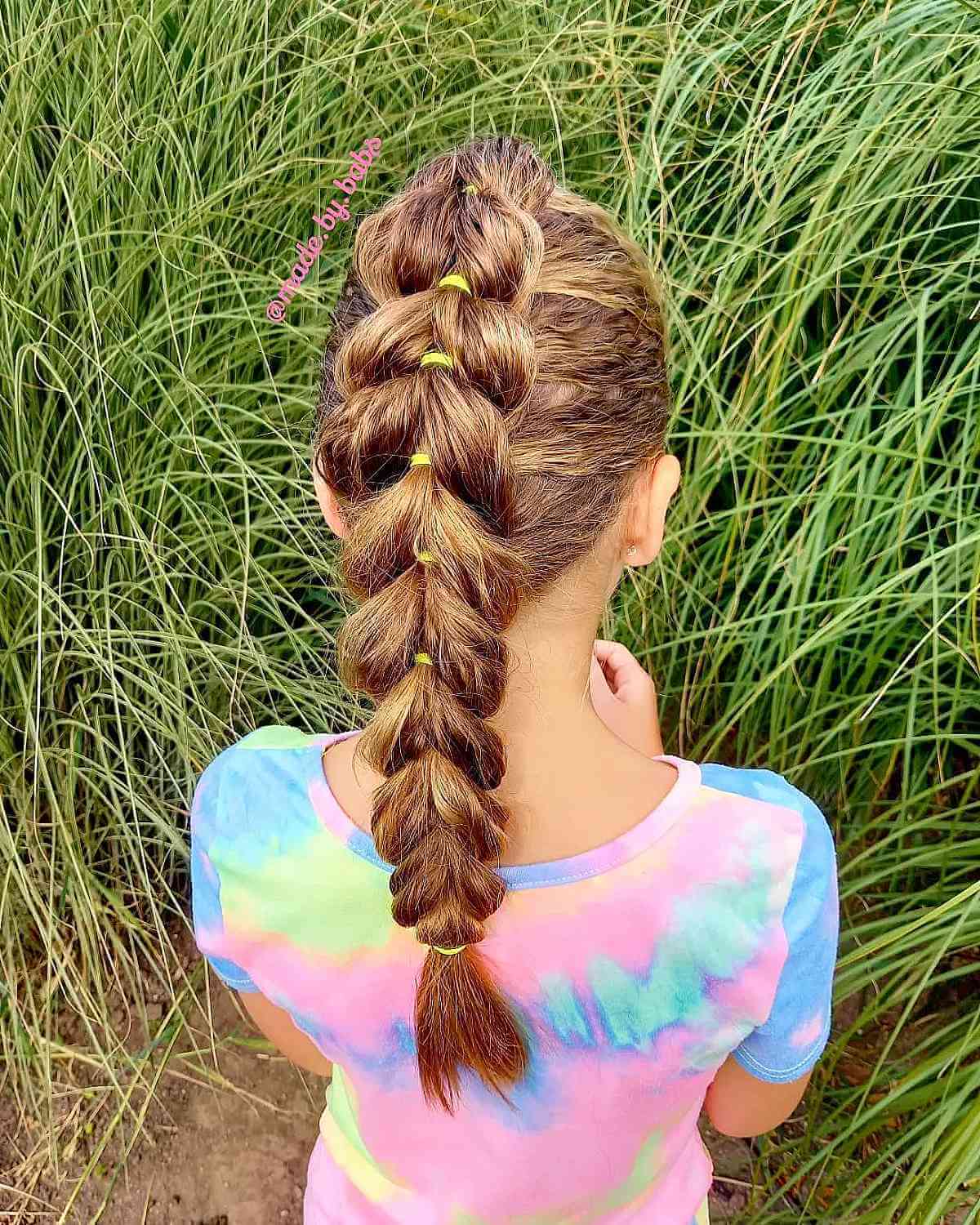 School-Ready Braided Ponytail