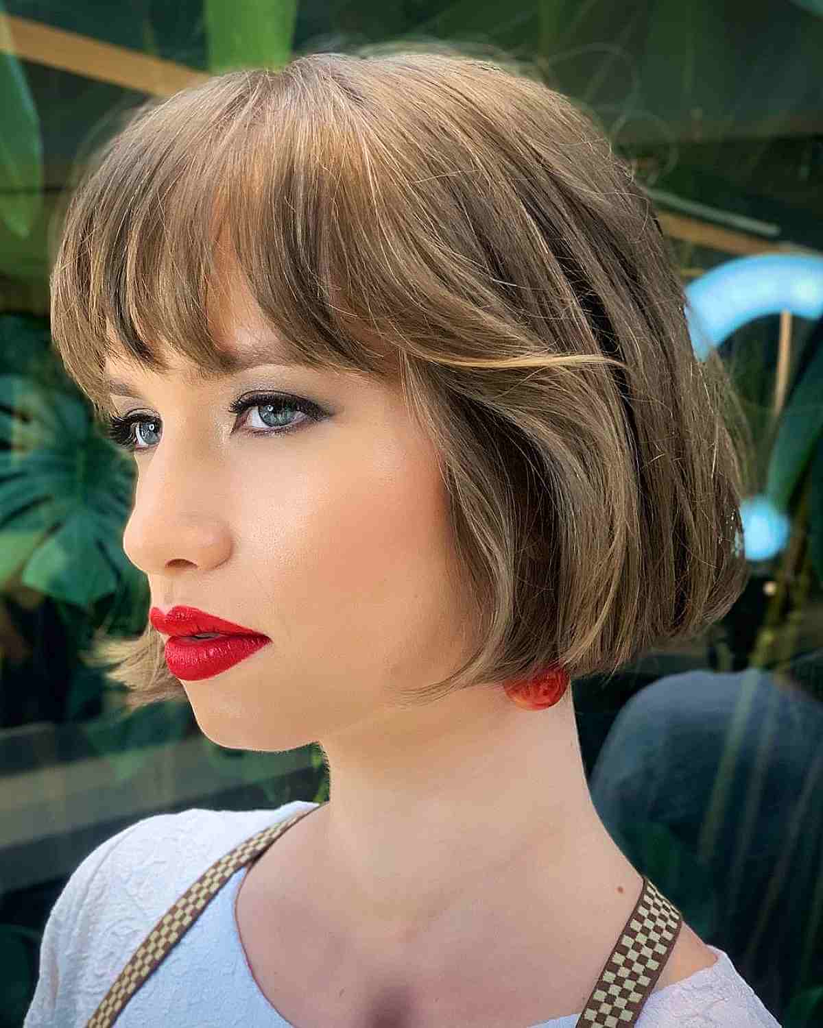 Short French Bob for Fine Hair
