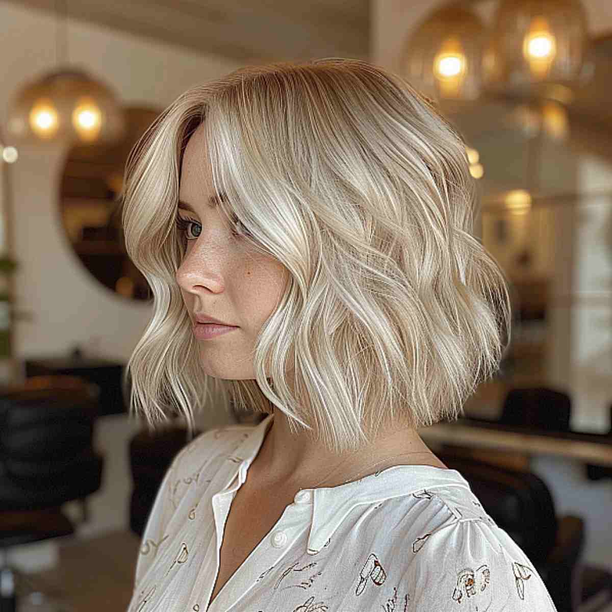 Short Hair with Beachy Waves