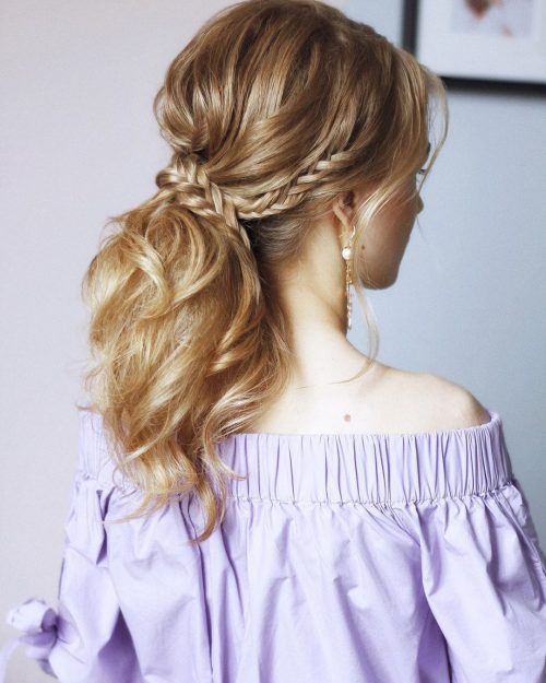 Simplified Braided Ponytail