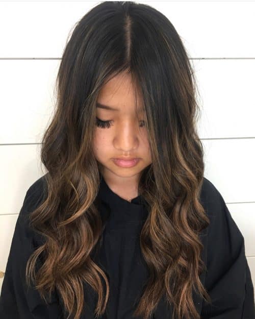 Simplistic Dark Caramel Highlights