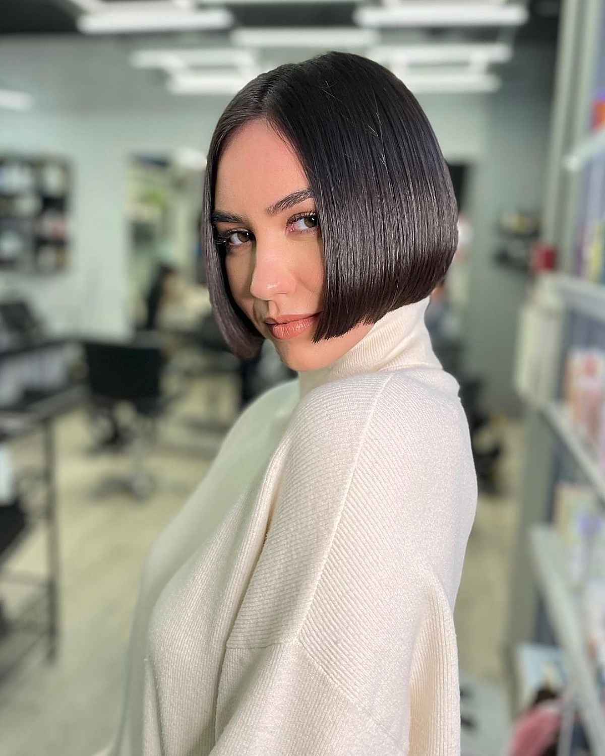 sleek and chic bob hairstyle