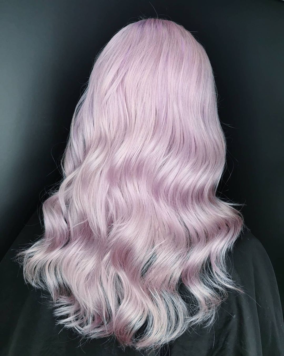 Soft Lilac-Lavender Hue