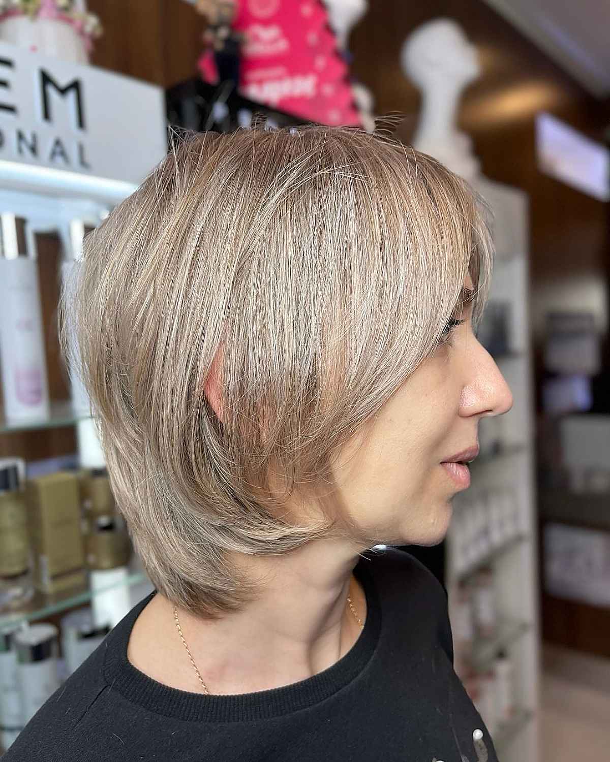 Standard Graduation Cut Featuring a Bixie