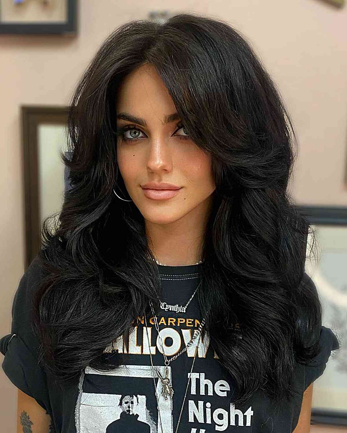 Stunning Bouncy Layered Hairstyles for Long, Thick Hair